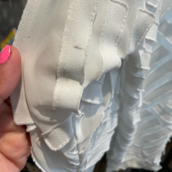 IC by Connie Kay white blouse L - Picture 4 of 5